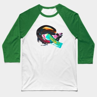 Colorful art Baseball T-Shirt